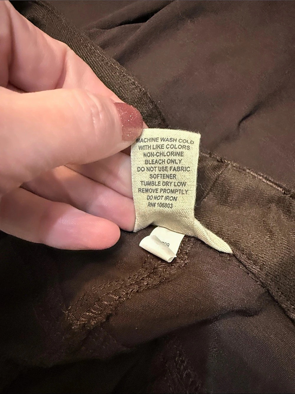 Duluth Trading Flexpedition bootcut Brown Cargo Pants 14/33 - Picture 4 of 7